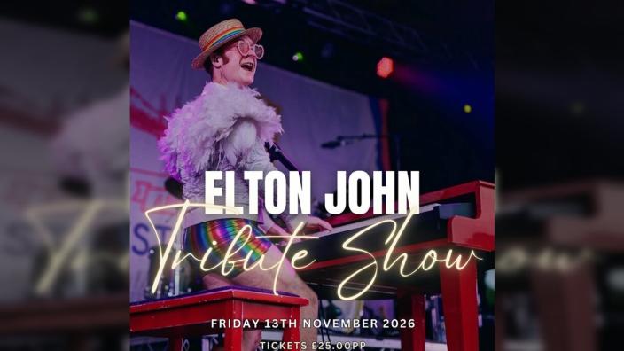 Yellow Brick Road The young Elton John Show at The Bentley Liverpool