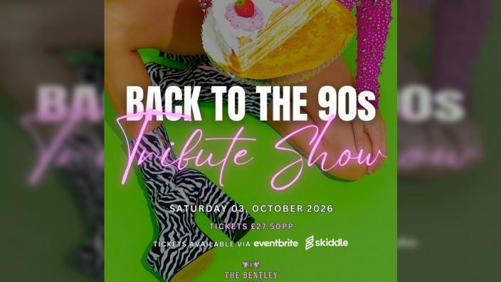 Back to the 90s The Ultimate Pop Party at The Bentley Liverpool