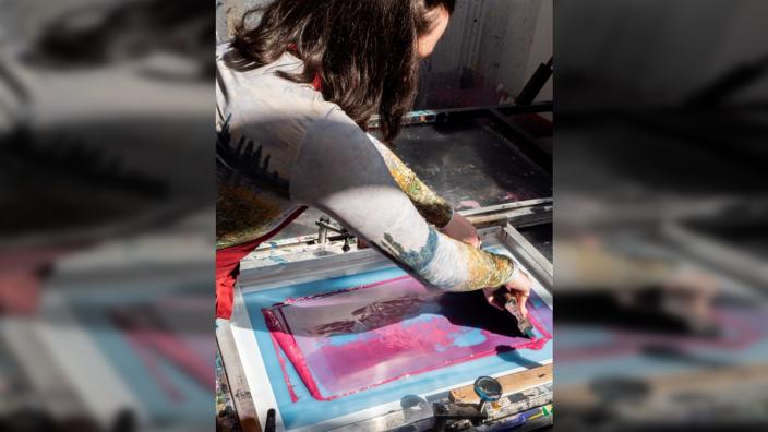 Introduction to UV Screen Printing at The Bluecoat