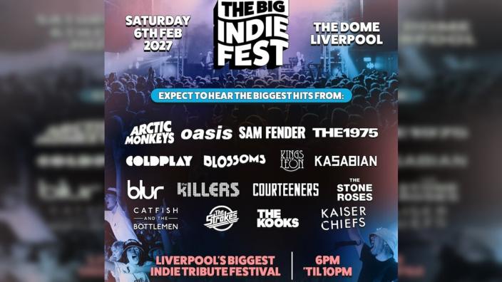 The BIG Indie Tribute Festival In Liverpool! at The Dome at Grand Central Hall