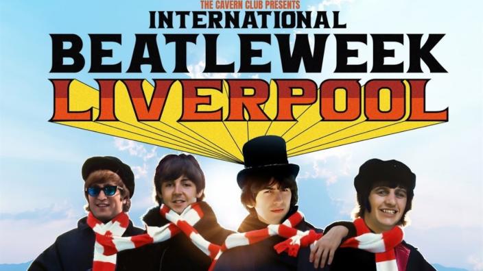 Happyfans Beatles Coaster - Port Sunlight Performance Design, Officially Licensed, 9.5x9.5cm Cork Back