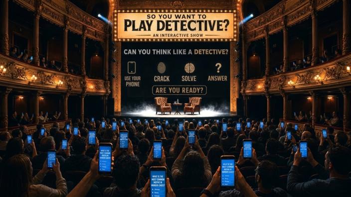 So You Want To Play Detective? | Yvonne Arnaud Theatre