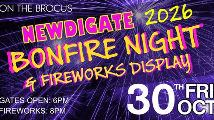 Newdigate Bonfire Night 2026