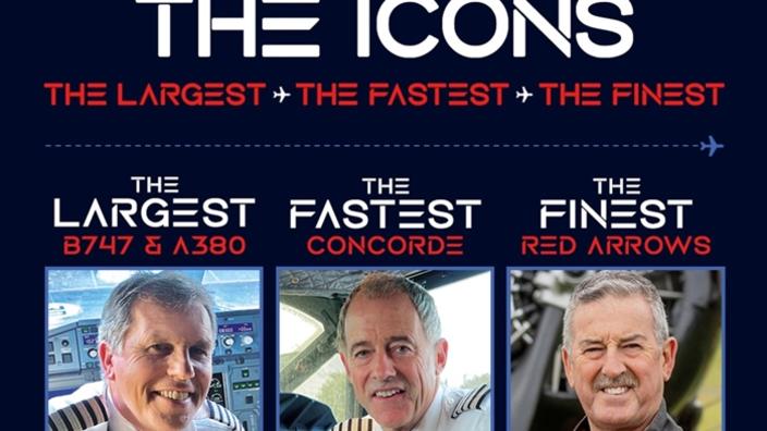 Flying The Icons: The Largest, The Fastest, The Finest | Cranleigh Arts