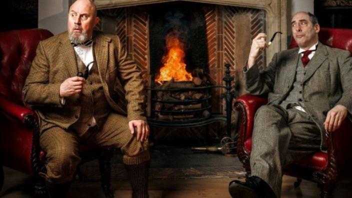 Holmes and Watson and The Curious Case of the Masked Magician | Farnham Maltings