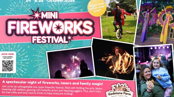 Mini Fireworks Festival | Godstone Farm