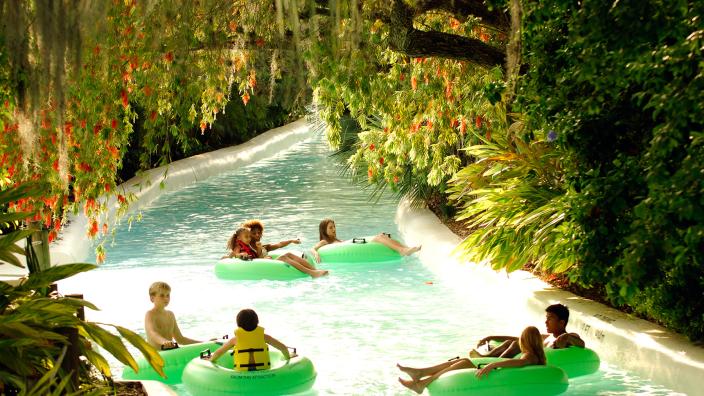 Water Park Attractions Map  Adventure Island Tampa Bay