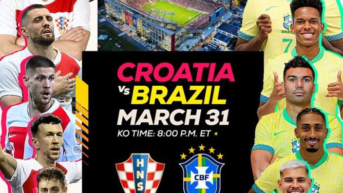 Road to '26: Croatia vs. Brazil