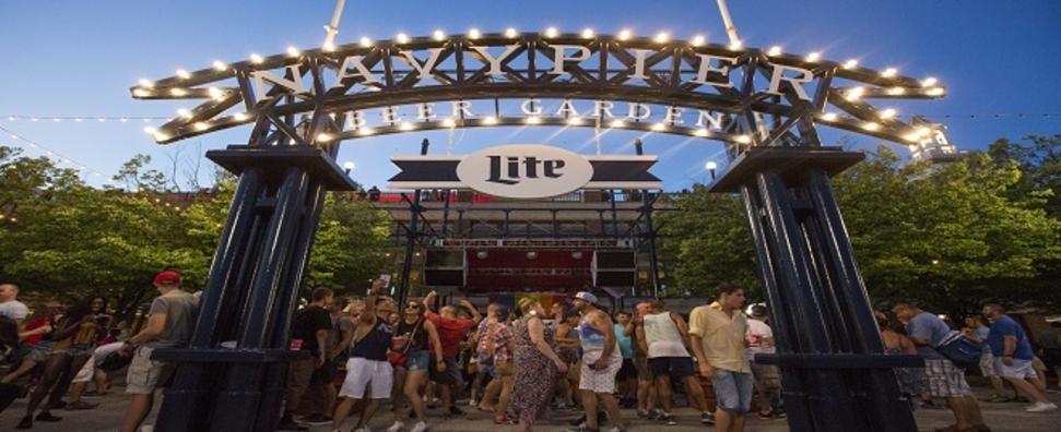 Navy Pier Beer Garden