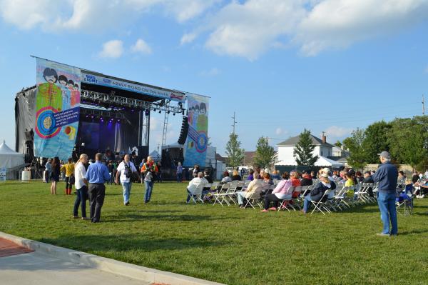 Main stage at Abbey Road on the River