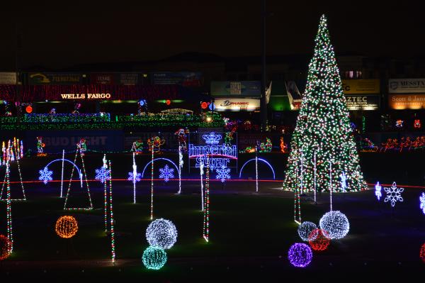 Sugar Land Holiday Lights at Constellation Field.