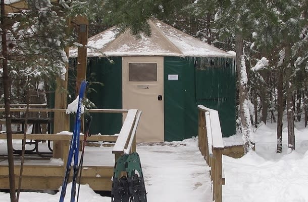 Yurt at Pinery