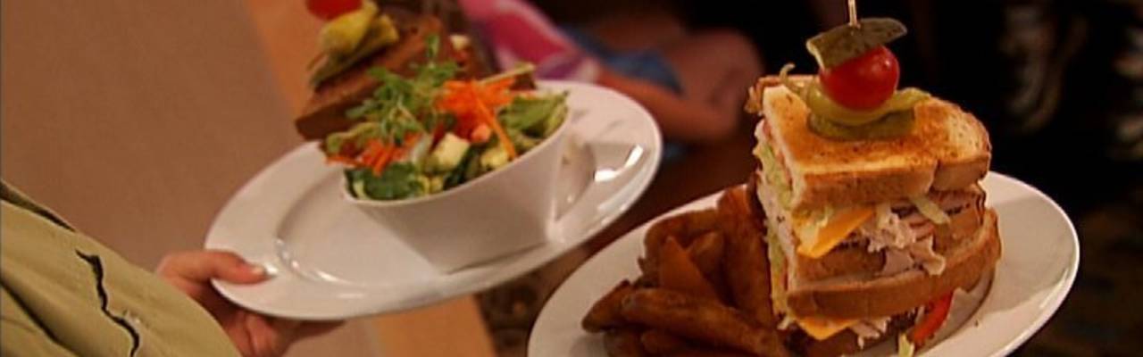 Large Portions - Buffet & Menu!