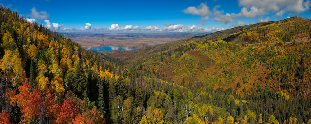 Views from Rabbit Ears Pass in the Fall