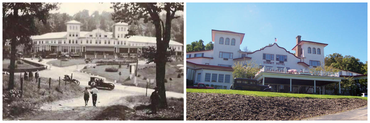 Summit Inn Resort Then and Now