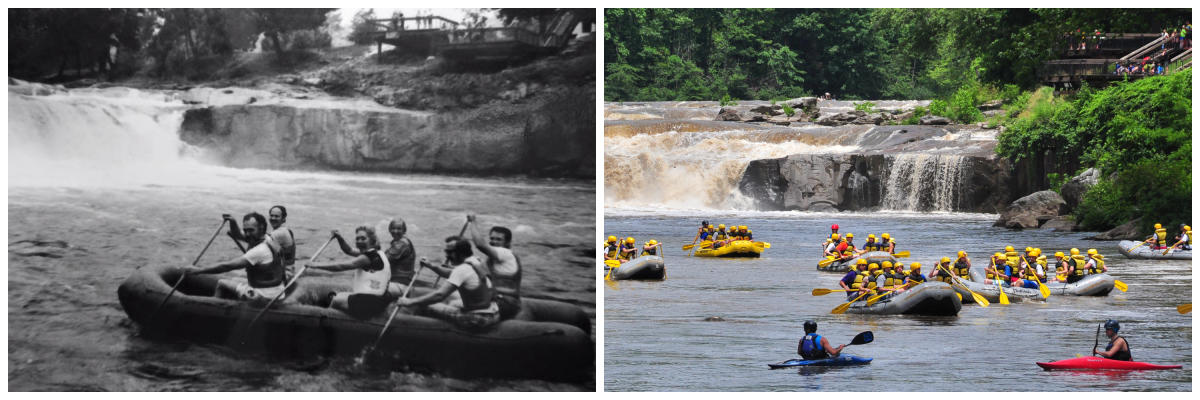 Rafting on the Youghiogheny Then and Now