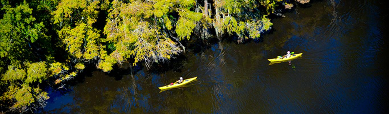 Kayaking Lake Charles Waterways