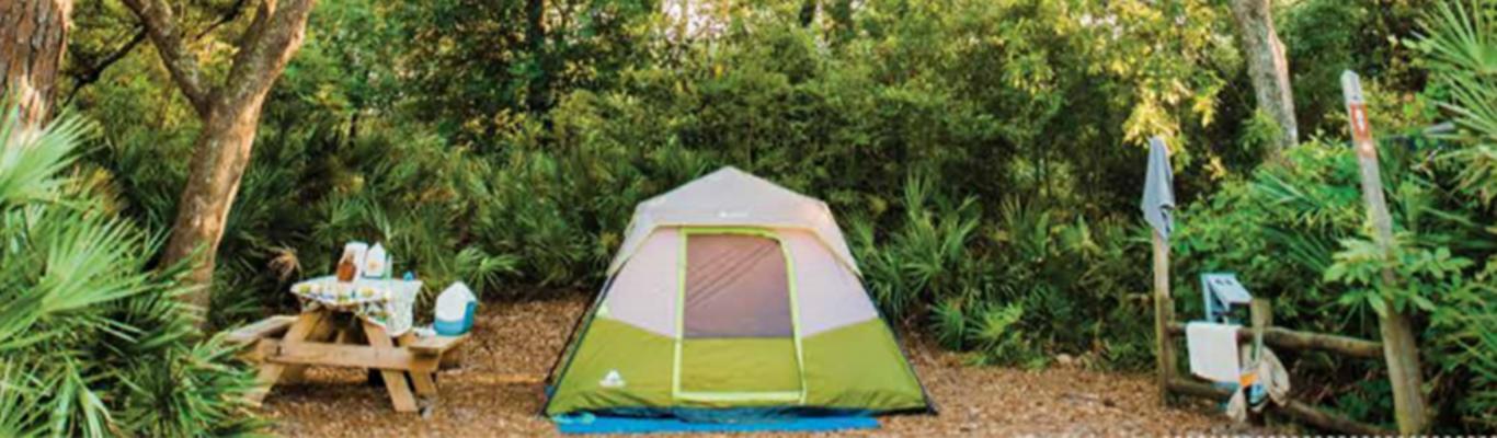 Panama City Beach Camping For Every Style Tent Rv Glamping
