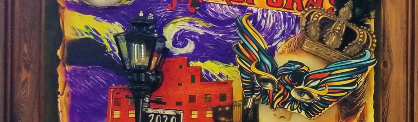 Official Artwork Revealed For Lake Charles Mardi Gras 2020
