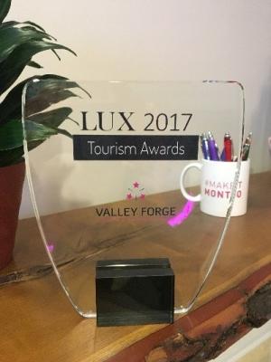 LUX Magazine, a publication from Great Britain, has recognized the Valley Forge Tourism & Convention Board with its Best Cultural Heritage Tourism Initiatives award for 2017.