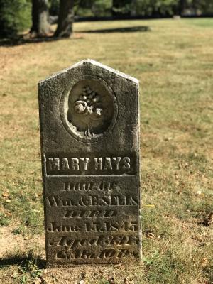 Indian Run Cemetery Headstone