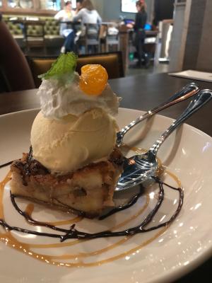 Fado bread pudding