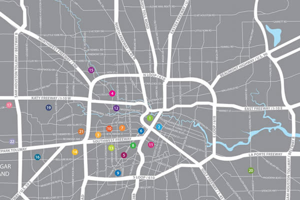 Houston District Map 