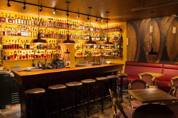 Newberry Brothers Cofee & the Prohibition Bourbon Bar