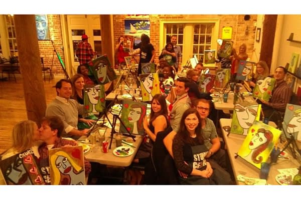 Studio Cellar is a public art studio where no skills are needed! Open daily for classes and freestyle.
