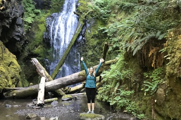 Lower Trestle Creek Falls by Taj Morgan