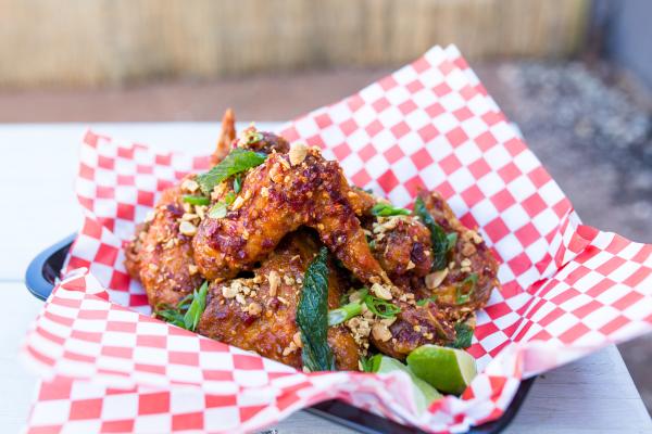 Soursop sambal wings