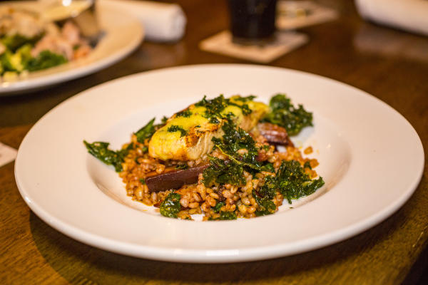 JK O'Donnell's Salmon Dish - Fort Wayne, Indiana