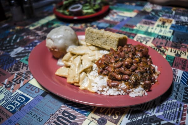 Plate of Food at Souley Vegan