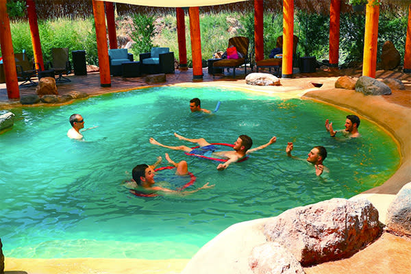 Relax at Jemez Hot Springs