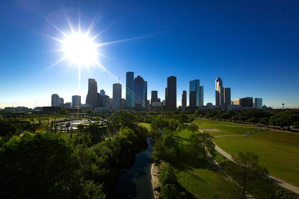 Skyline And Bayou Houston