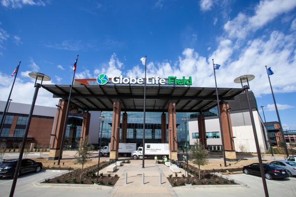 Photo of entrance at Globe Life Field