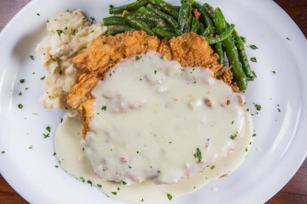 Chicken fried steak at Social House