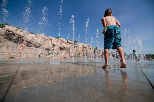 Ballantrae Park Splash Pad 1