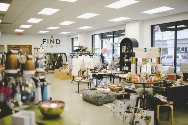 The Find Boutique in Fort Wayne, Indiana - Holiday Shopping