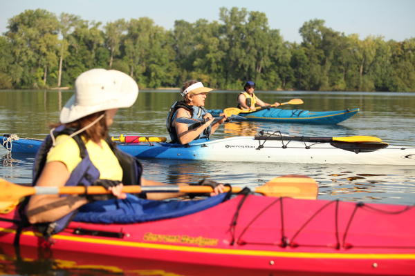 Kayaking Lake Winnebago