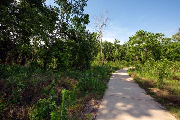 Trail at Brazos River Park