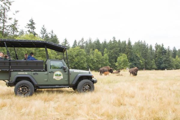 Keeper Adventure tour at Northwest Trek Wildlife Park