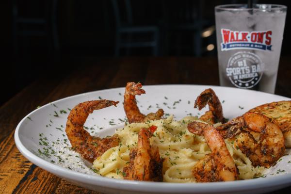 Walk-On's Shrimp Alfredeaux