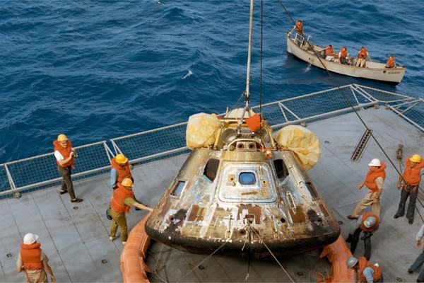 Apollo 11 exhibit_courtesy of NASA and Space Center Houston