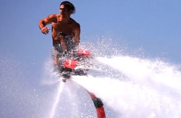 Flyboarding in Grand Bend