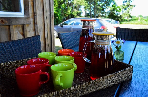 Wildflower Teas tea sample