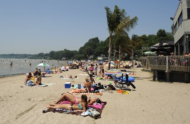 Beach House overlooking Port Dover beach