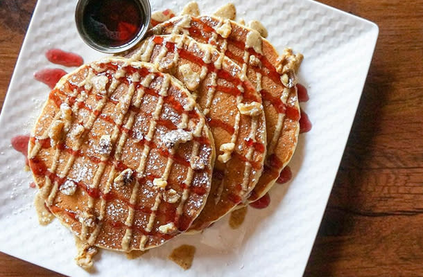 Pancakes at Black Walnut Cafe