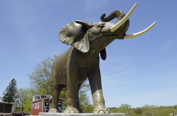 giant elephant statue