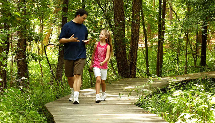 Trail Hike in Southeast Texas